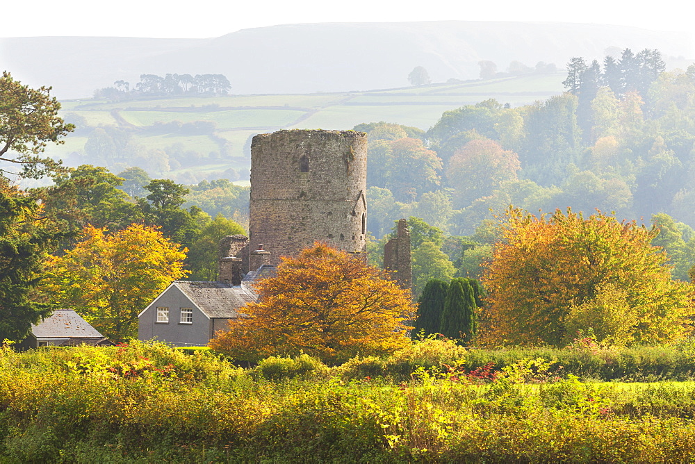 Tretower Castle, Powys, Wales, United Kingdom, Europe