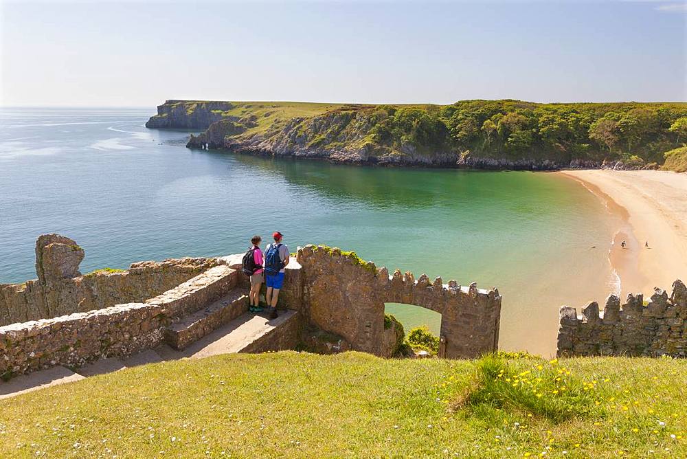 Barafundle Bay, Pembrokeshire, Wales, United Kingdom, Europe