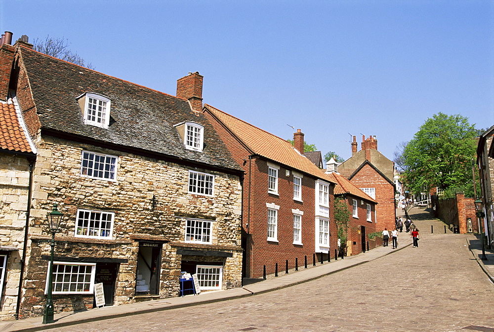 Jews Court, Steep Hill, Lincoln, Lincolnshire, England, United Kingdom, Europe