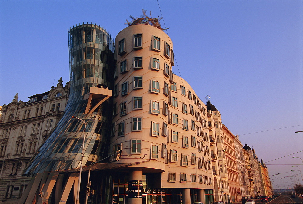 Fred and Ginger Building, Prague, Czech Republic, Europe