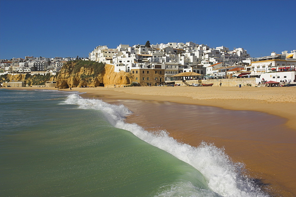 Fishermans Beach, Albufeira, Algarve, Portugal, Europe