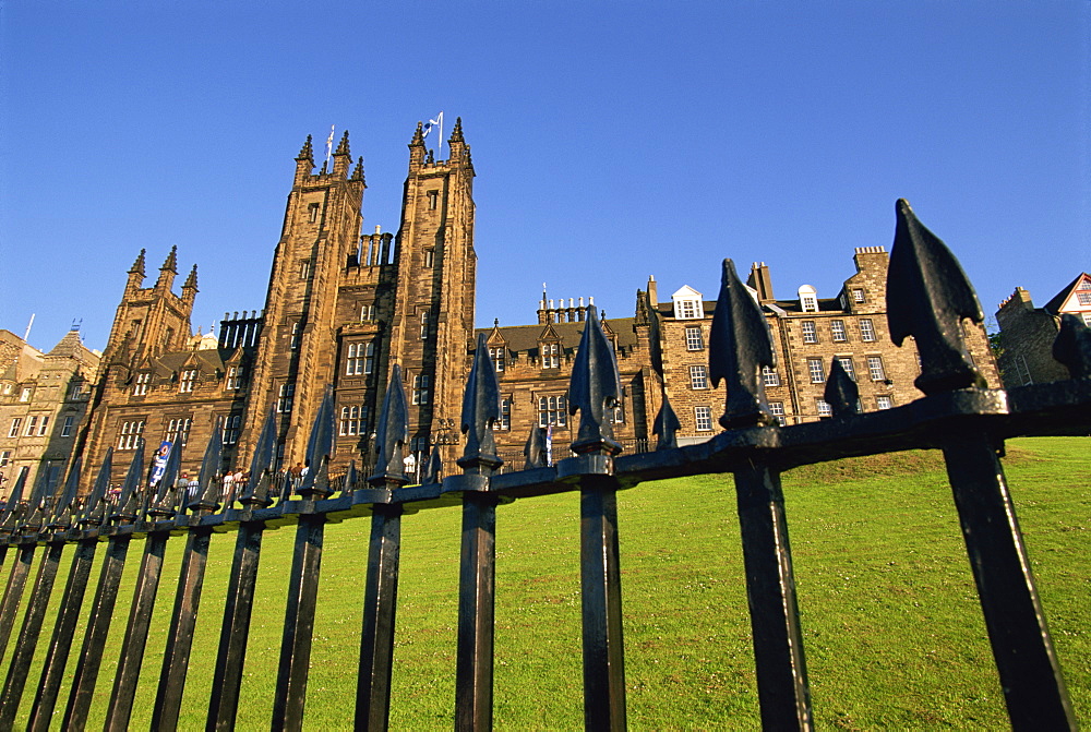 Old Scottish parliament building, Edinburgh, Scotland, United Kingdom, Europe