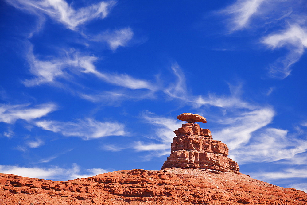 Mexican Hat Rock, Mexican Hat, Utah, United States of America, North America 