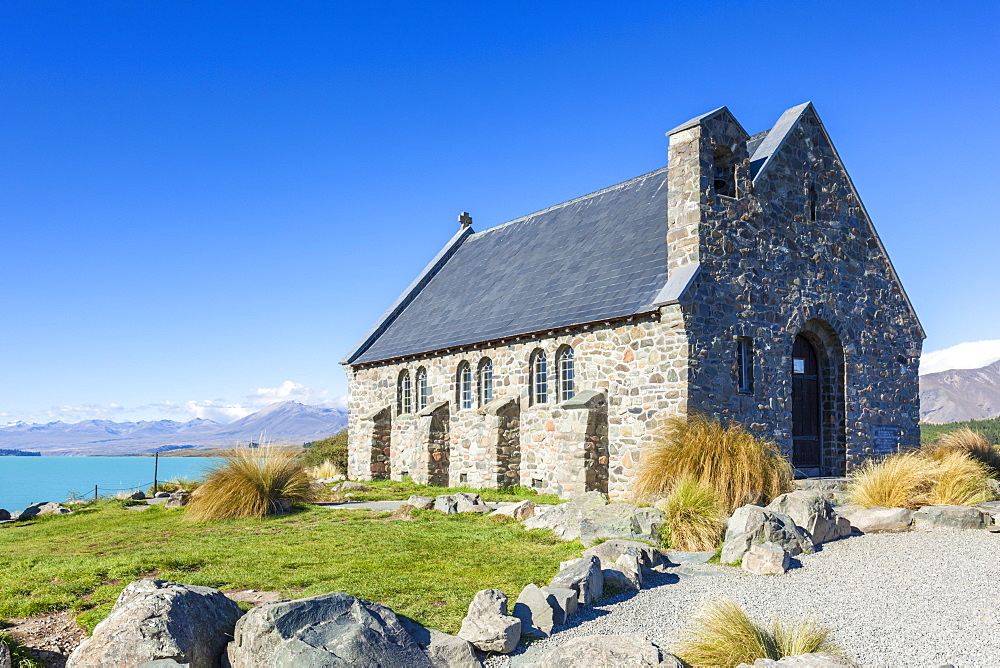 The Church of the Good Shepherd, by Lake Tekapo, South Island, New Zealand, Pacific