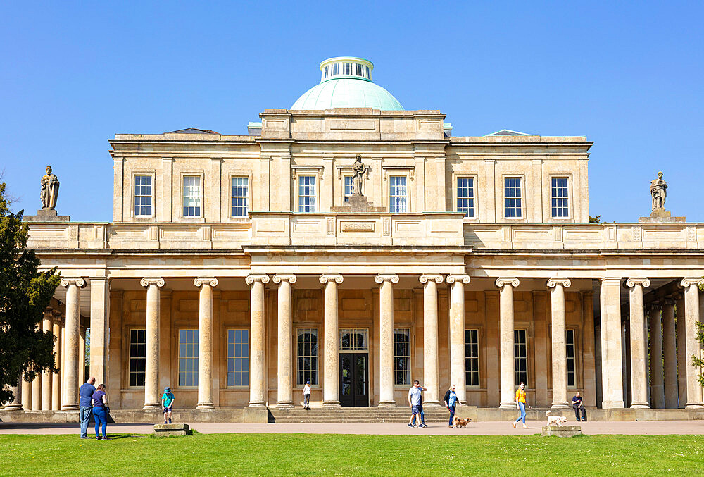 Cheltenham Pittville Pump Room, Pittville Park, Cheltenham Spa, Gloucestershire, England, United Kingdom, Europe