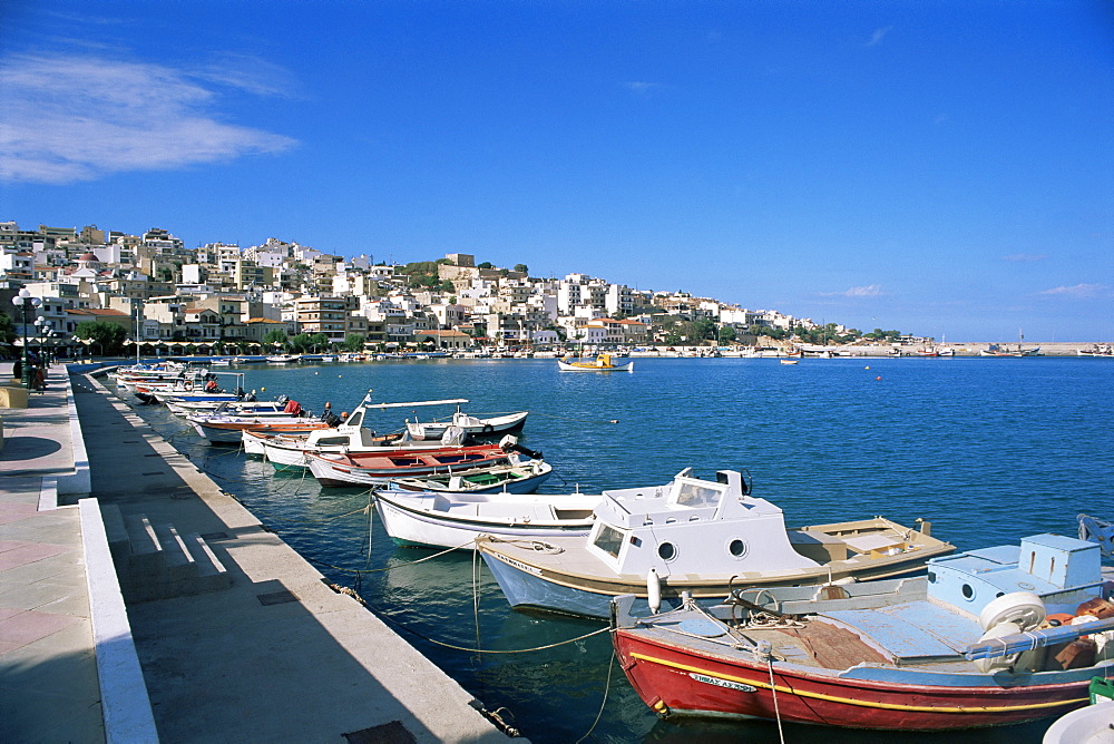 Fishing boats, Siteia, Crete, Greece, Europe