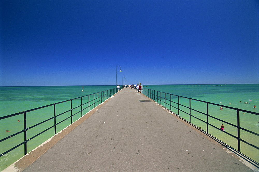 Glenelg Pier, Glenelg, Adelaide, South Australia, Australia, Pacific