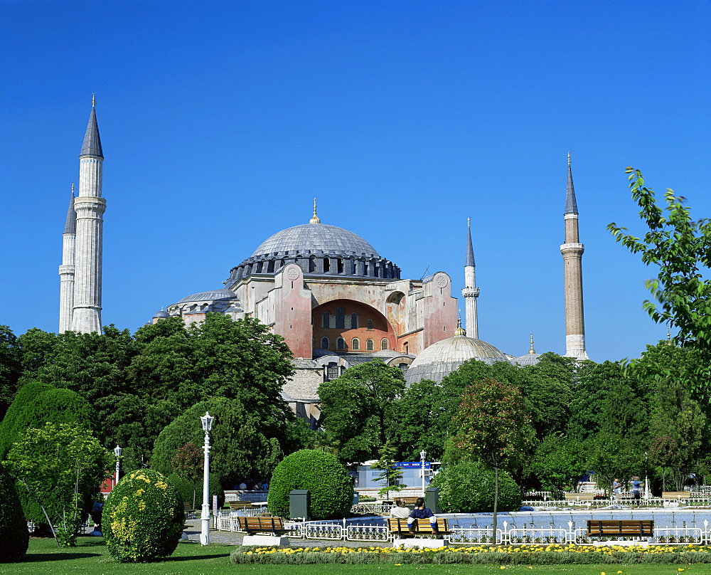 St. Sophia Mosque, UNESCO World Heritage Site, Istanbul, Turkey, Europe