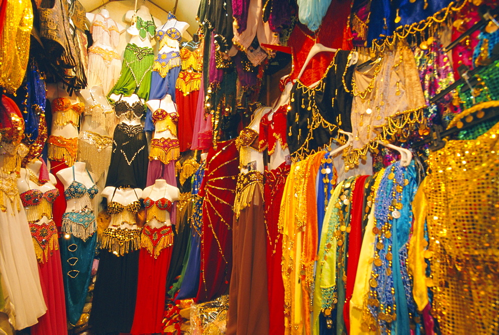 Garment shop, Grand Bazaar, Istanbul, Turkey, Eurasia