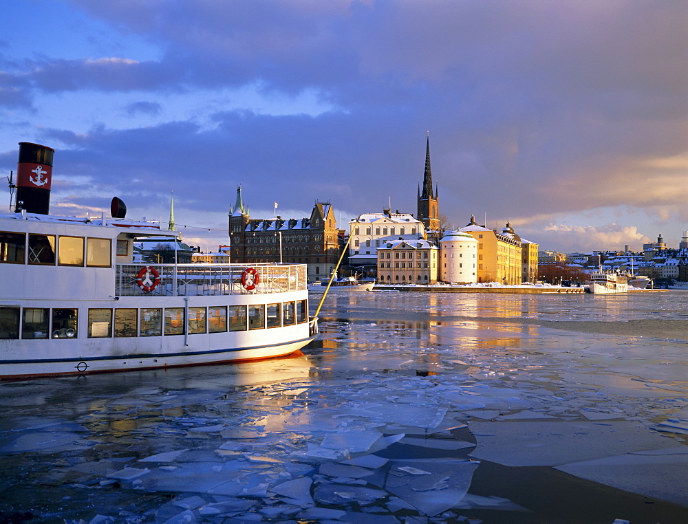 View of Riddar-Holmen, Stockholm, Sweden, Scandinavia, Europe