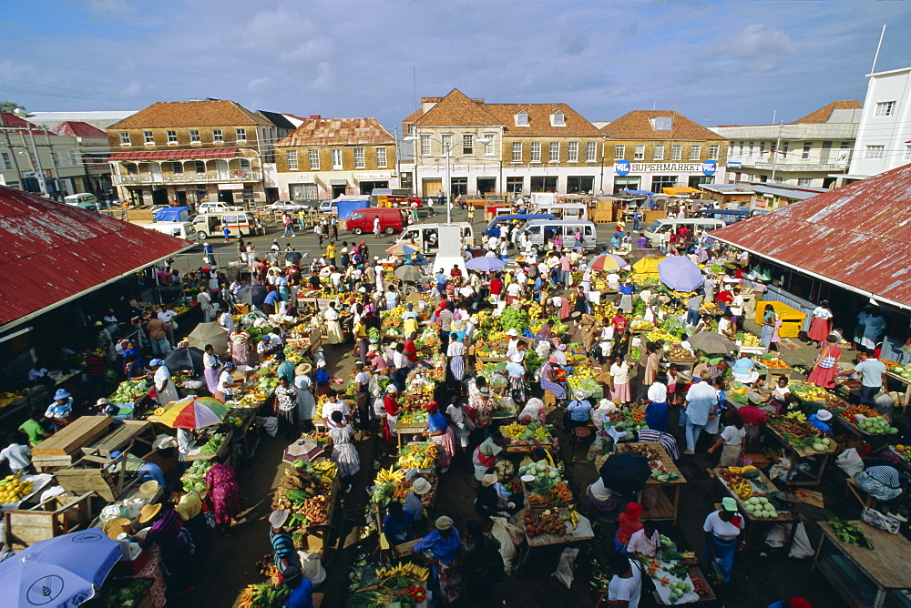 Saturday market, St. Georges, Grenada, Windward Islands, West Indies, Caribbean, Central America