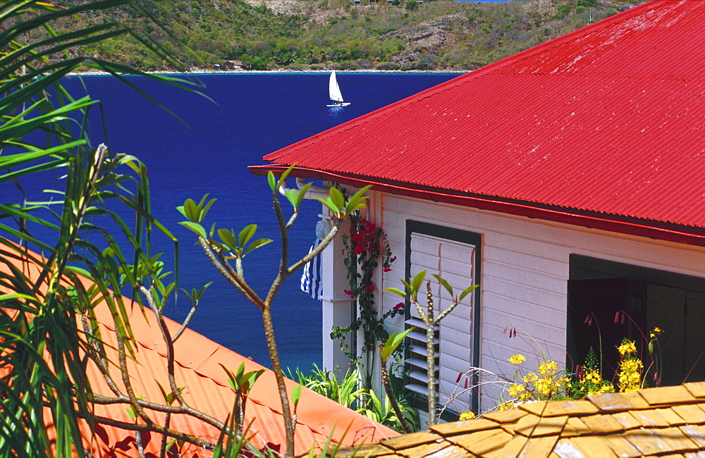 Detail of domestic homes, Les Saintes