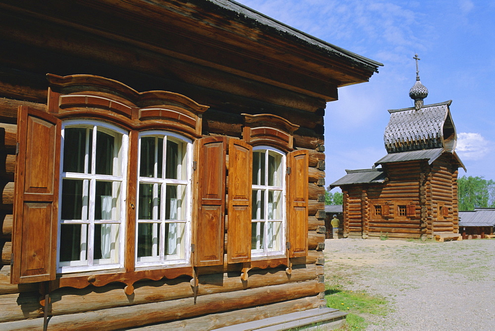 Museum of wooden architecture, Irkutsk, Siberia, Russia