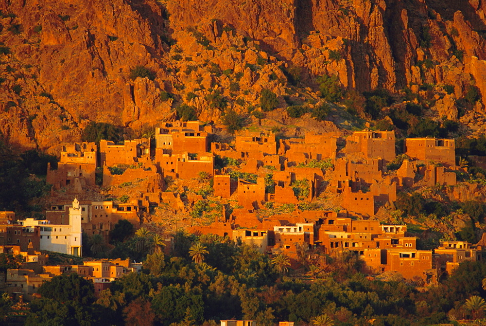 Oumesnat village, Tafraoute, Morocco, North Africa