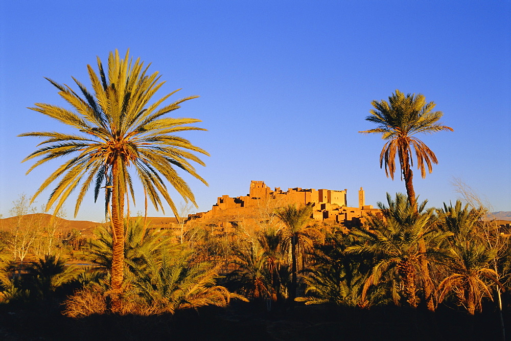 Tiffouloute Kasbah, Ouarzazate region, Morocco, North Africa