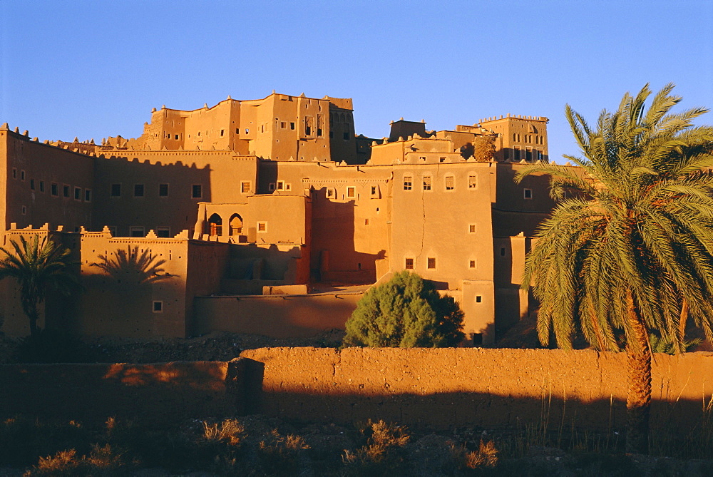 Glaoui a Taourirt Kasbah, Ouarzazate, High Atlas, Morocco, North Africa