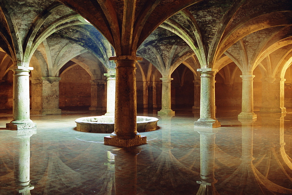 Ancient Portuguese cistern, El Jadida, Atlantic coast, Morocco, Africa