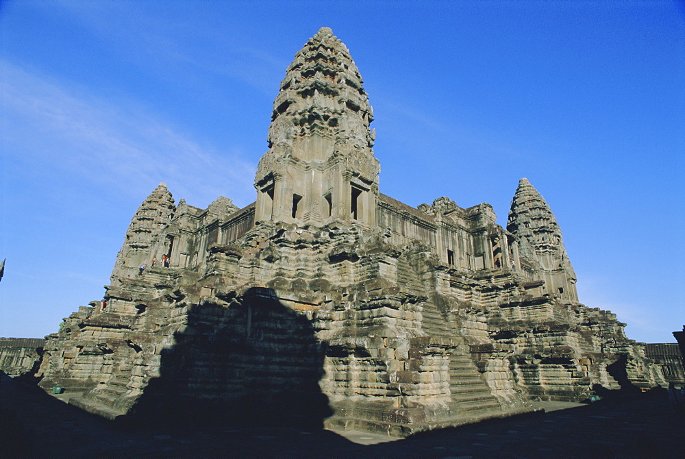 The Temple of Angkor Wat, Angkor, Siem Reap, Cambodia, Indochina, Asia