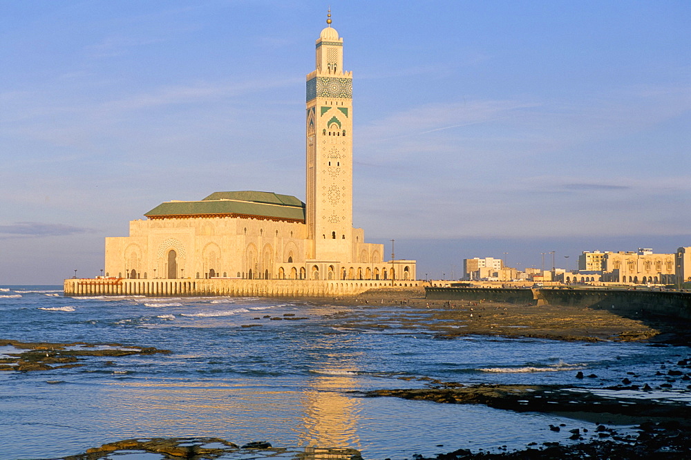 Hassan II Mosque, Casablanca, Morocco, North Africa, Africa