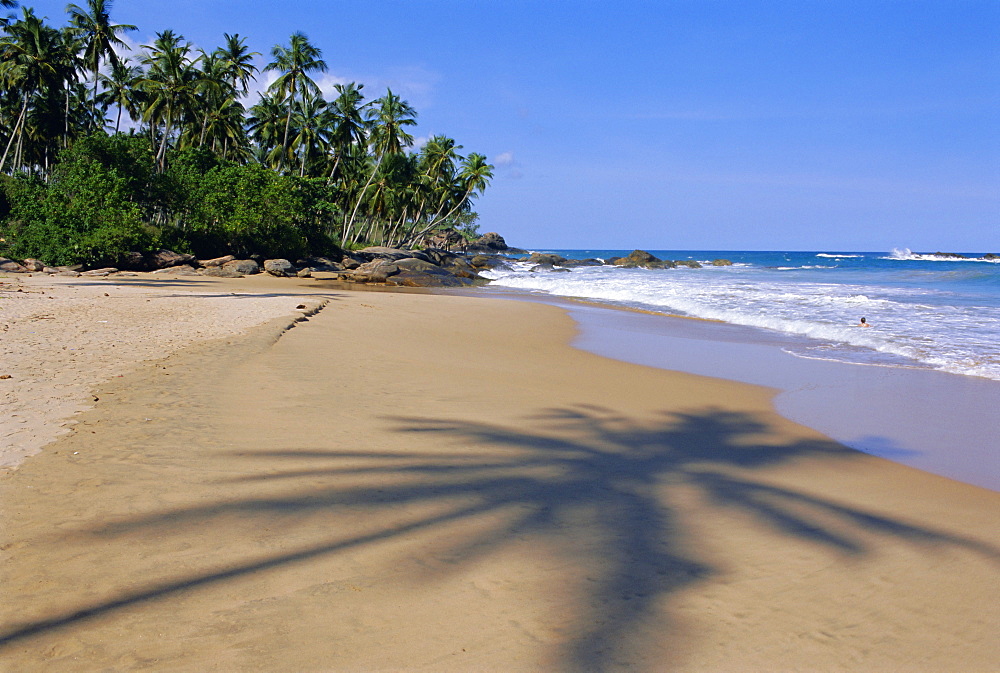 Tangalla beach, Tangalla, south coast, Sri Lanka, Indian Ocean, Asia