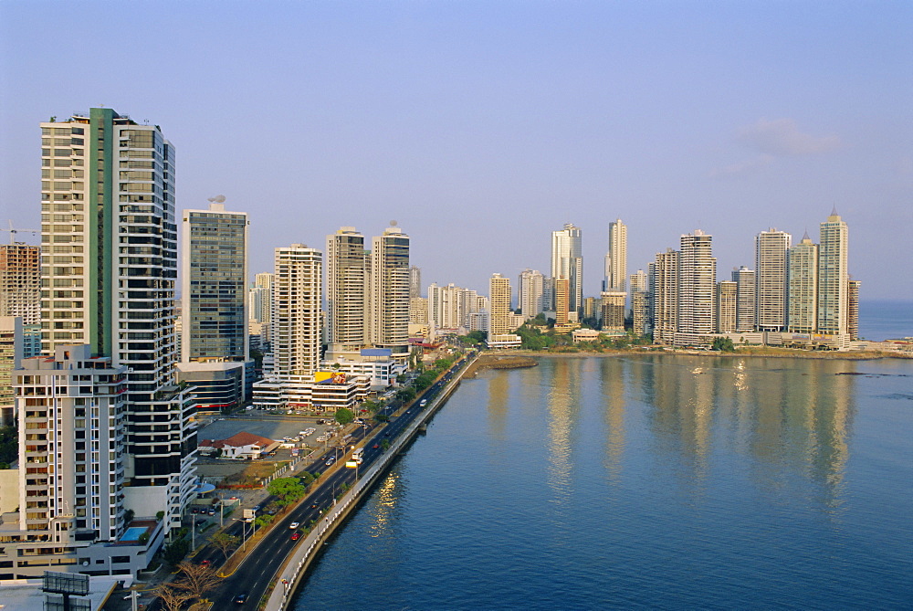 Skyline, Panama City, Panama, Central America