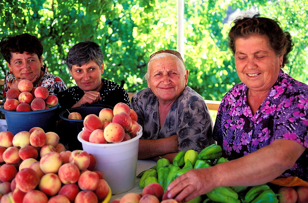 Market, fruit shop, Armenia, Asia