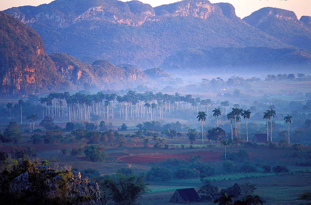 Valle de Vinales (Valley of Vinales), Region of Pinar del Rio, Cuba, Central America