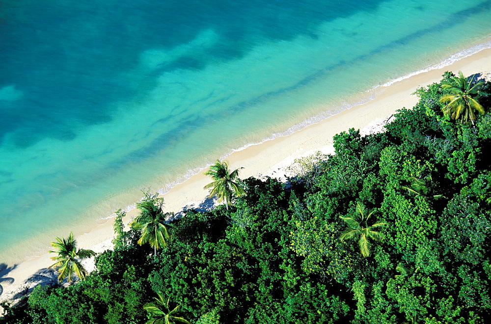 Anse Mays beach, Marie Galante island, Guadeloupe, Caribbean, Central America