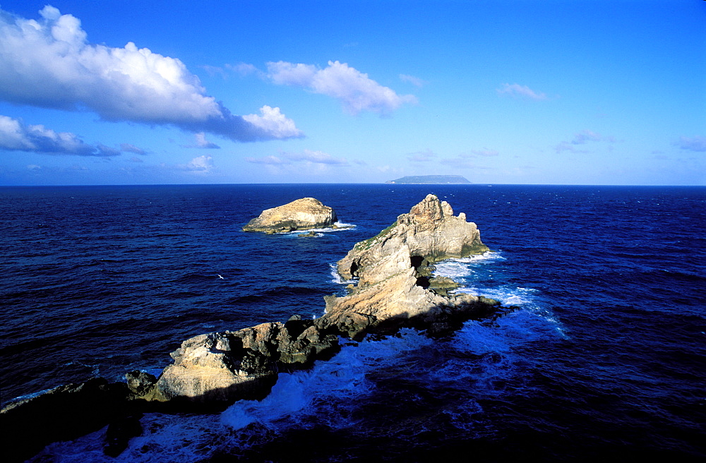 Pointe des Chateaux, Grande Terre, Guadeloupe, Caribbean, Central America