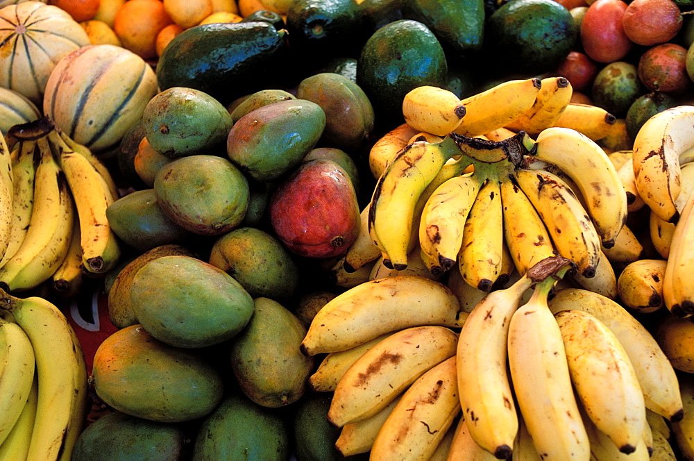 Fruit, La Darse market, Pointe a Pitre, Guadeloupe, Caribbean, Central America