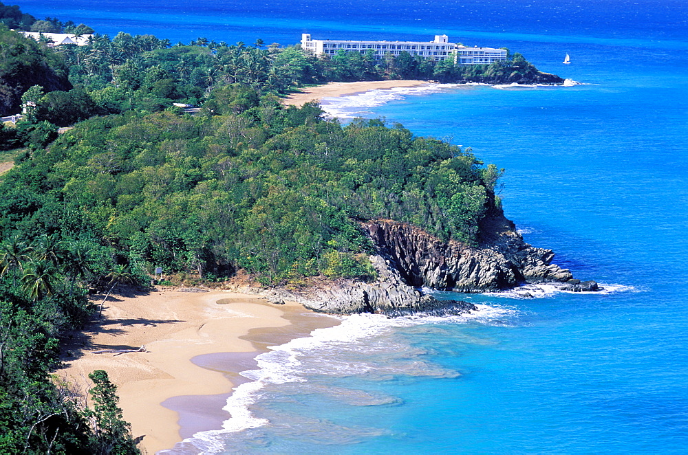 Pointe du Petit Bas Vent, Basse Terre, Guadeloupe, Caribbean, Central America