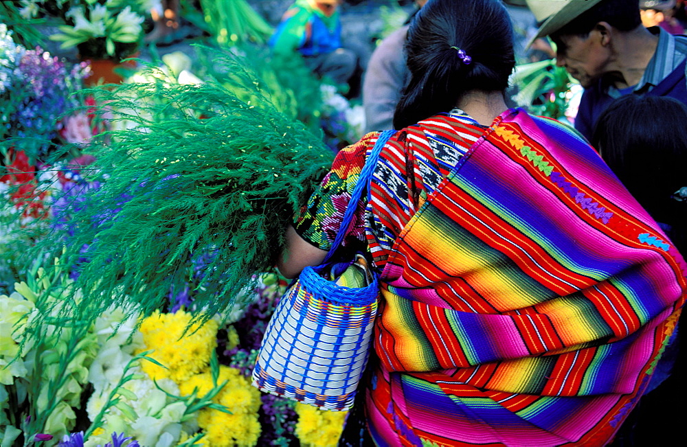 Sunday market, Chichicastenango, Guatemala, Central America