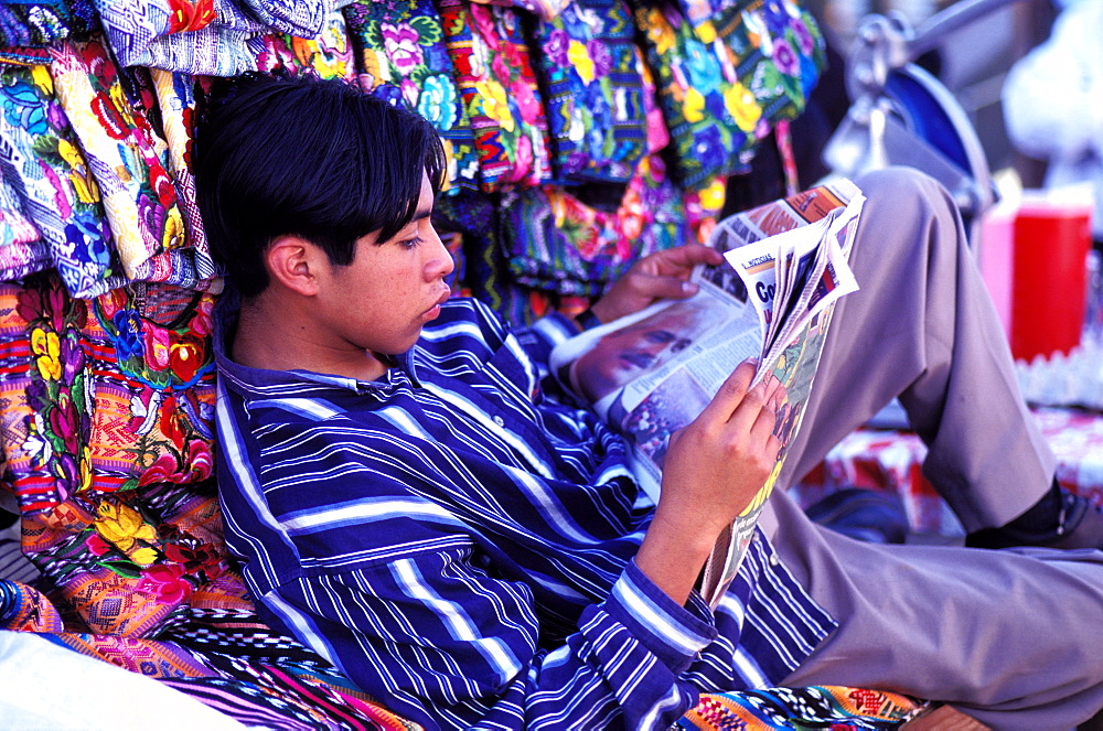 Sunday market, Momostenango, Guatemala, Central America