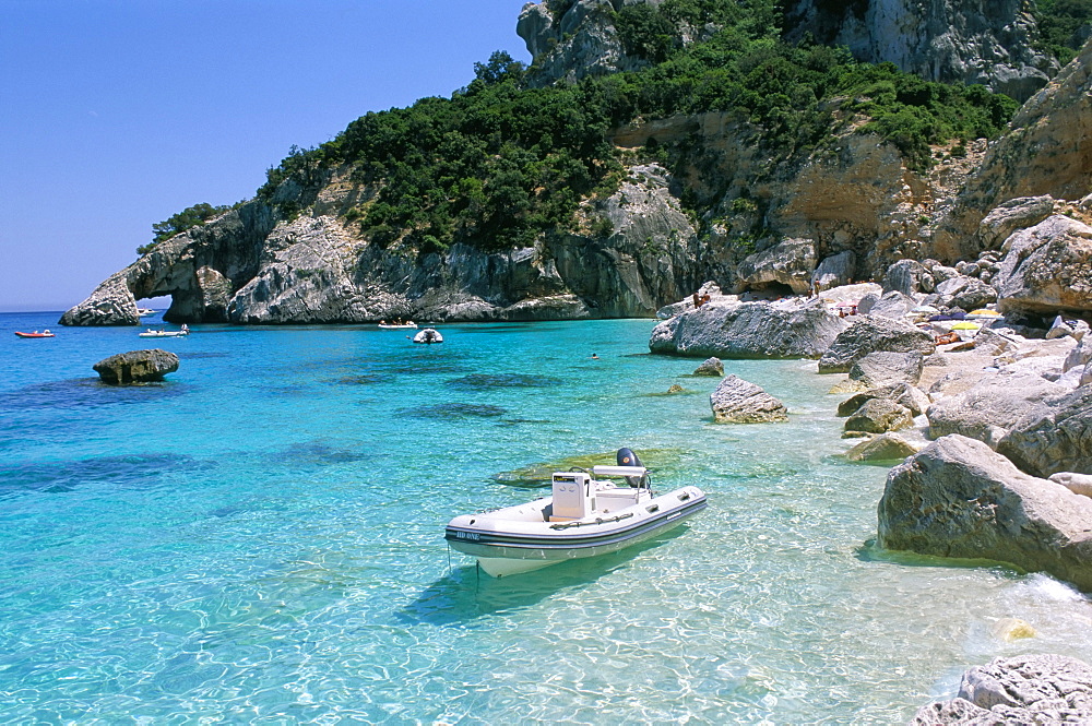 Cala Goloritze, Cala Gonone, Golfe di Orosei (Orosei gulf), island of Sardinia, Italy, Mediterranean, Europe