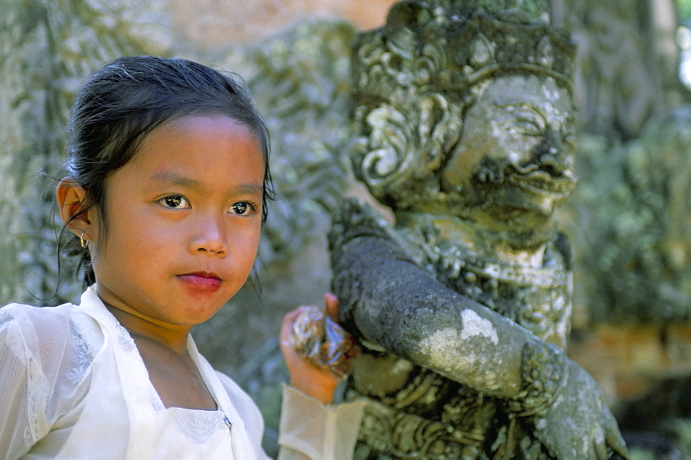 Tirta Empul temple, Ubud region, island of Bali, Indonesia, Southeast Asia, Asia