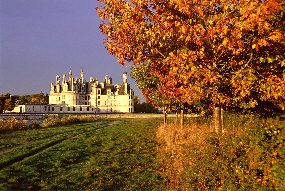 Chateau of Chambord, UNESCO World Heritage Site, Loir et Cher, Region de la Loire, Loire Valley, France, Europe