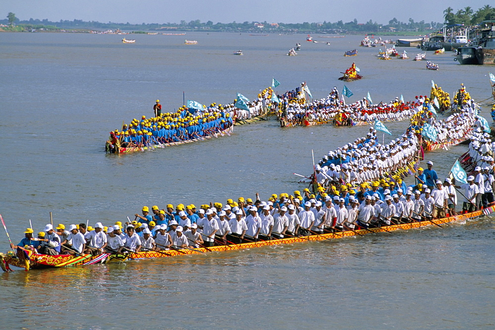 Water festival, Phnom Penh, Cambodia, Indochina, Southeast Asia, Asia