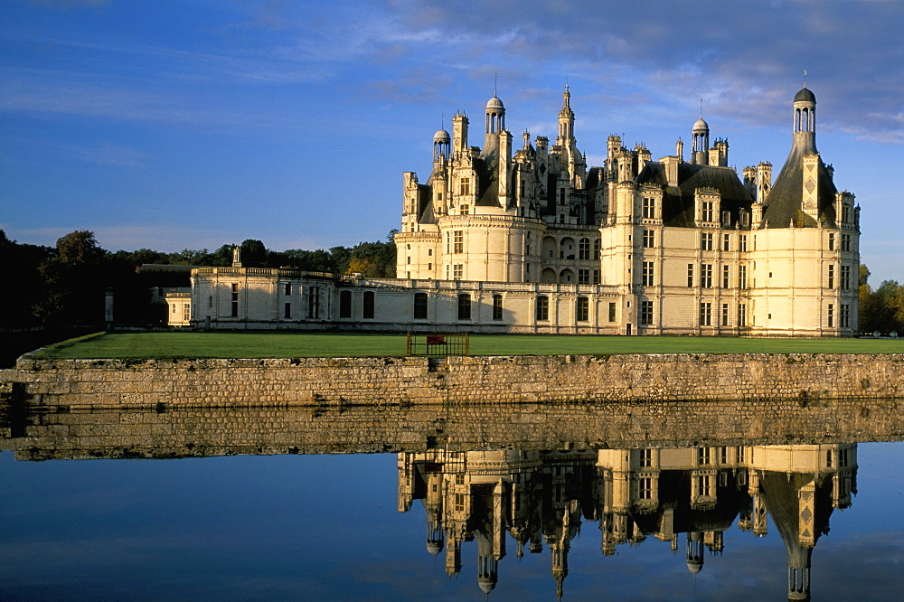 Chateau de Chambord, UNESCO World Heritage Site, Loir-et-Cher, Pays de Loire, Loire Valley, France, Europe