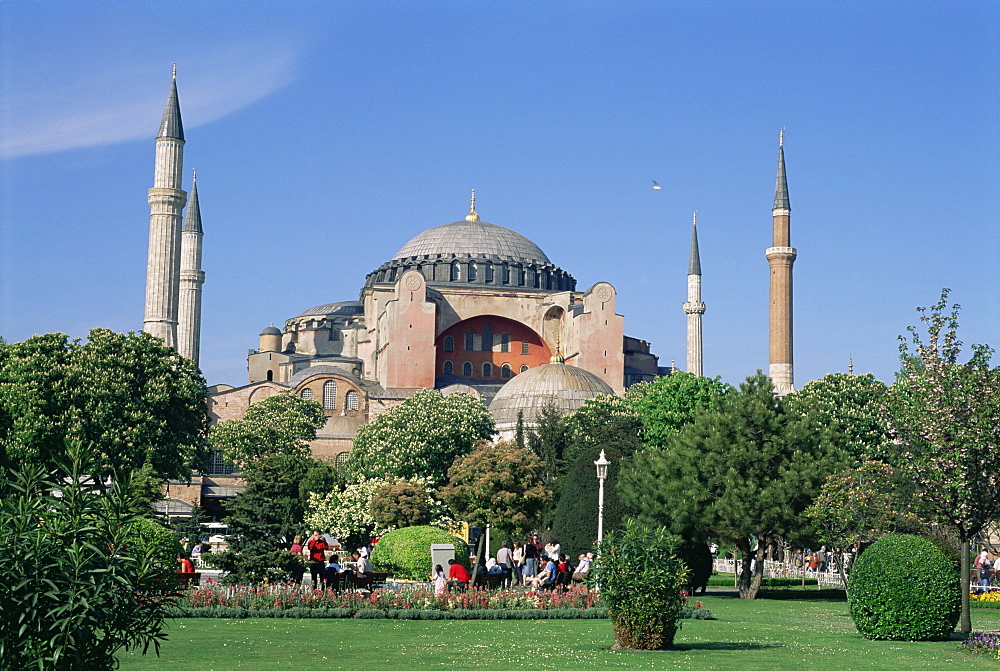 St. Sophia Mosque (Aya Sofia) (Hagia Sophia), UNESCO World Heritage Site, Istanbul, Marmara province, Turkey, Europe