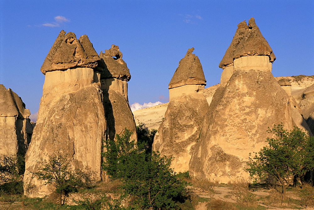 Valley of Goreme, central Cappadocia, Anatolia, Turkey, Asia Minor, Asia