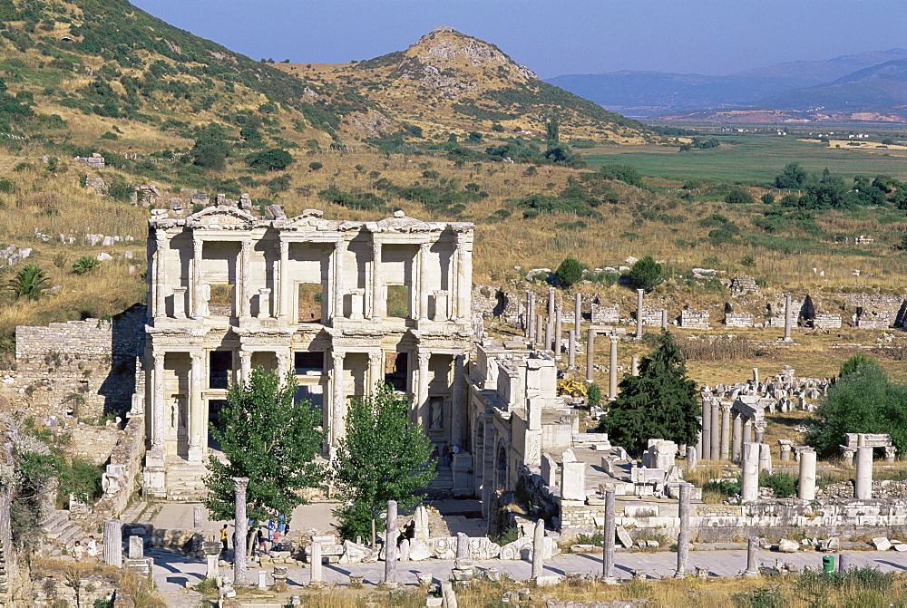 Library of Celsus, Ephesus, Egee region, Anatolia, Turkey, Asia Minor, Asia