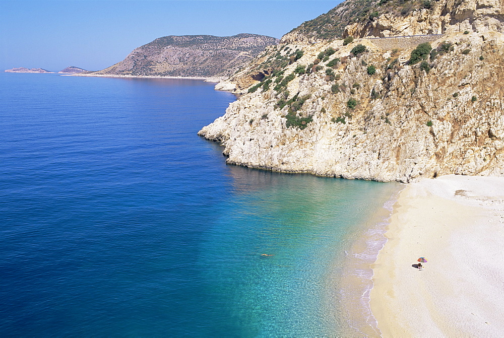 Kaputas Beach, Lycia, Anatolia, Turkey, Asia Minor, Asia