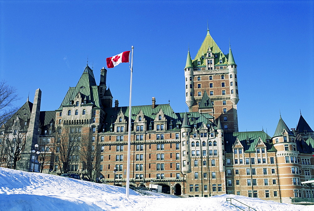 Chateau Frontenac, City of Quebec, Quebec, Canada, North America