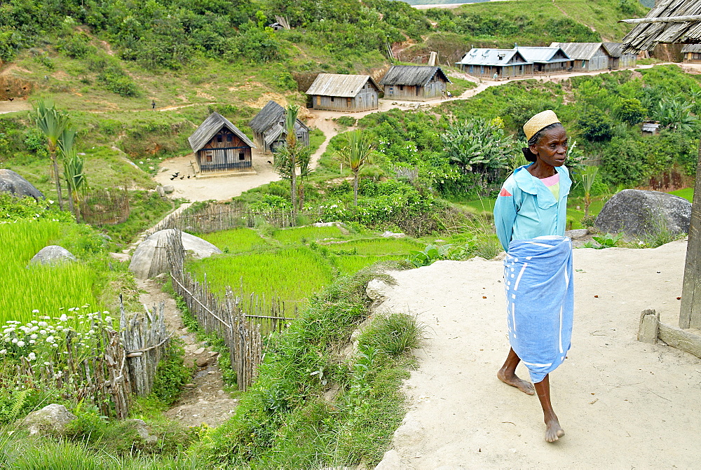 Sakaivu, a Zafimaniry village, Madagascar, Africa