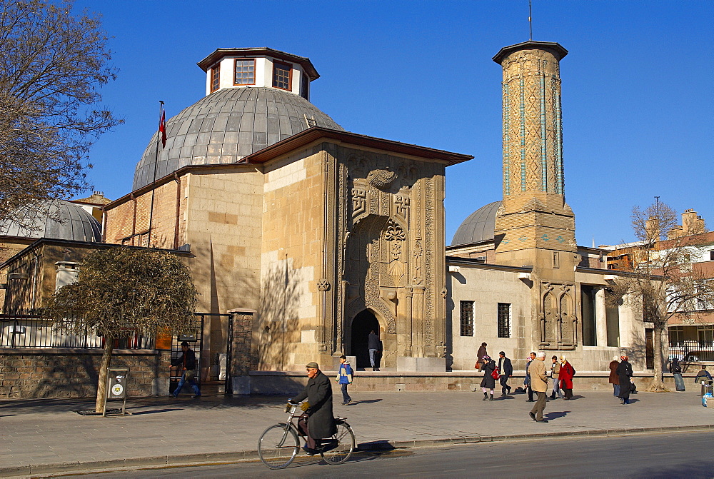 Ince Minare Medersa, Koranic school, Konya, Central Anatolia, Turkey, Asia Minor, Eurasia