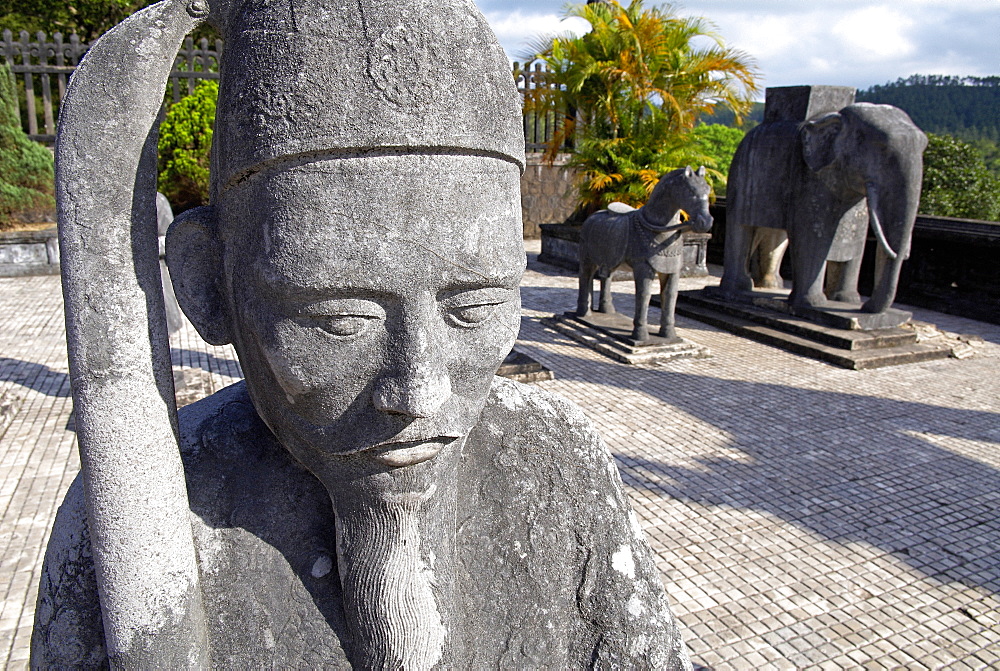 Khai Dinh tomb, Hue, Vietnam, Indochina, Southeast Asia, Asia 