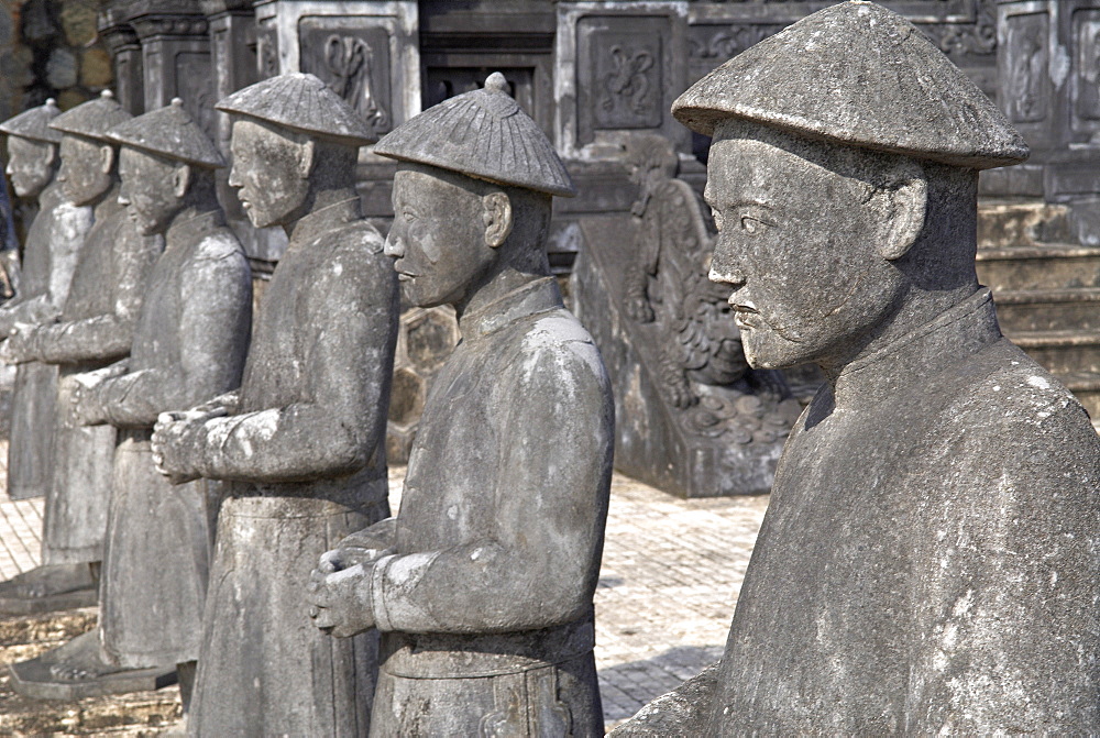 Khai Dinh tomb, Hue, Vietnam, Indochina, Southeast Asia, Asia 