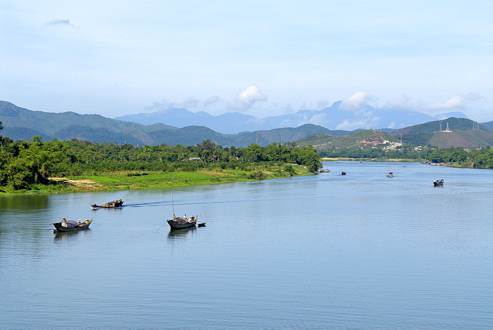 Perfume River, Hue, Vietnam, Indochina, Southeast Asia, Asia 