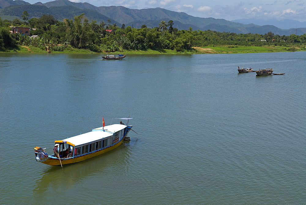 Perfume River, Hue, Vietnam, Indochina, Southeast Asia, Asia 