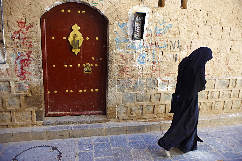 Old Town, UNESCO World Heritage Site, Sanaa, Yemen, Middle East